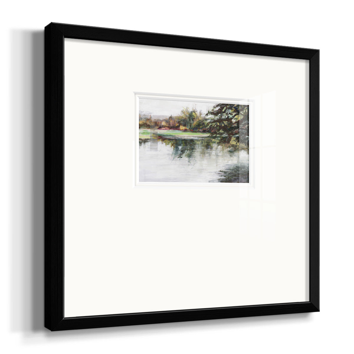 Upon Reflection- Premium Framed Print Double Matboard