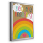 You Are Amazing - Modern Framed Canvas Print