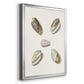 Pastel Knorr Shells III - Modern Framed Canvas Print