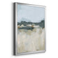 Brushstroke Badlands I - Modern Framed Canvas Print