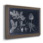 Foliage on Navy II Premium Framed Canvas- Ready to Hang