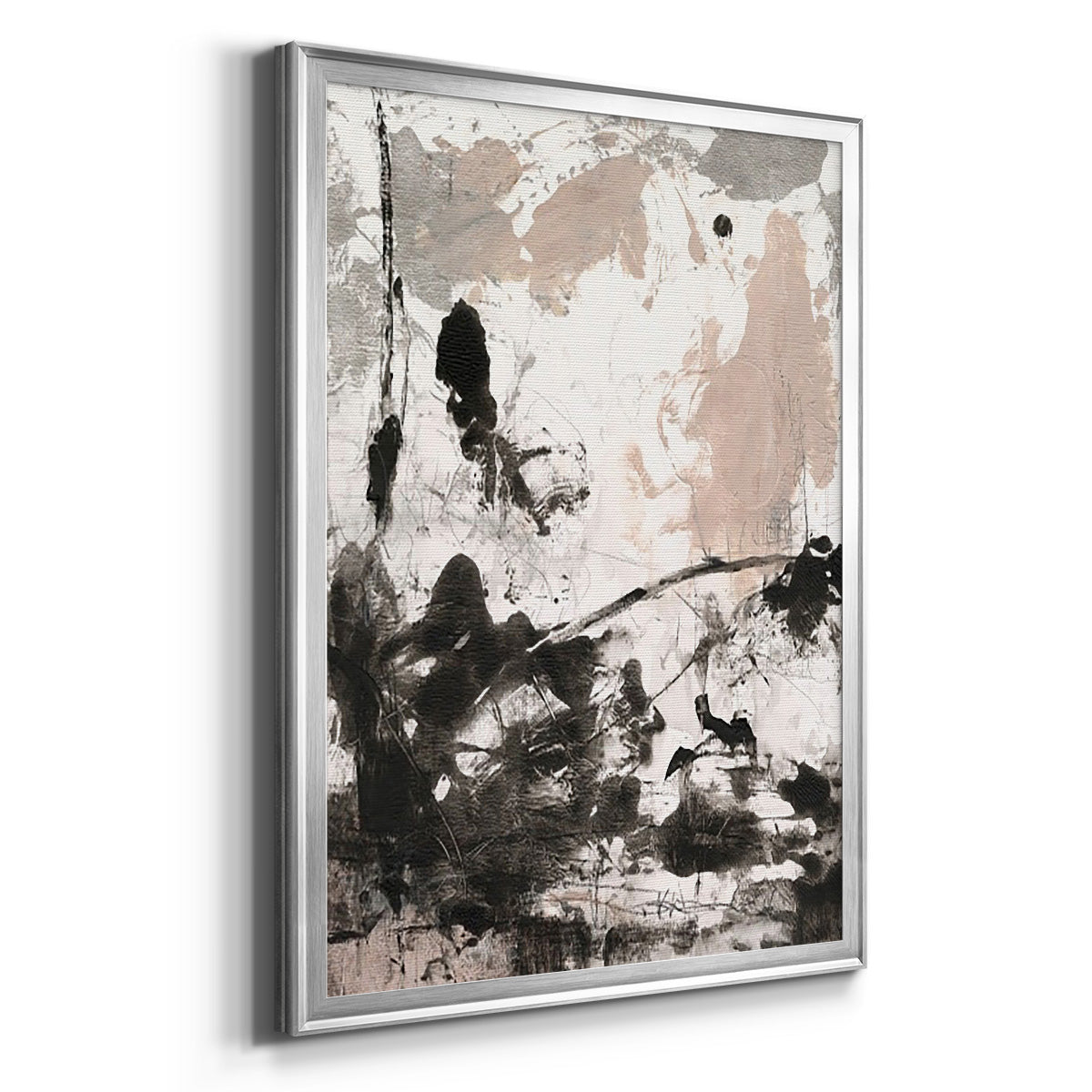 Disarray II - Modern Framed Canvas Print