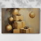 Candlelit Blessing of Mistletoe - Canvas Art Print