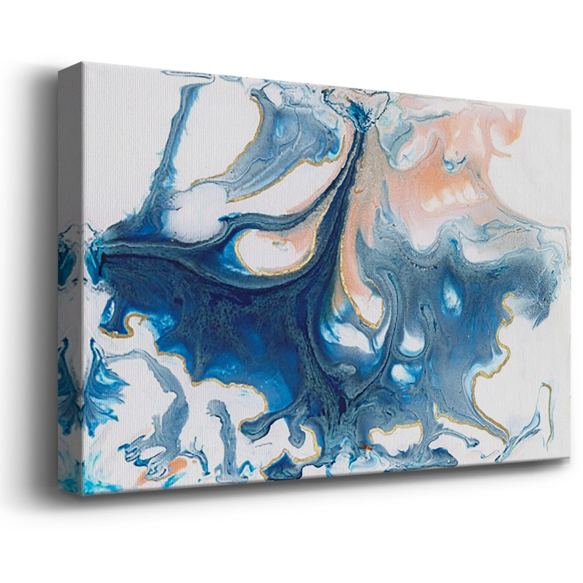 Dancing Blue I - Canvas Art Print