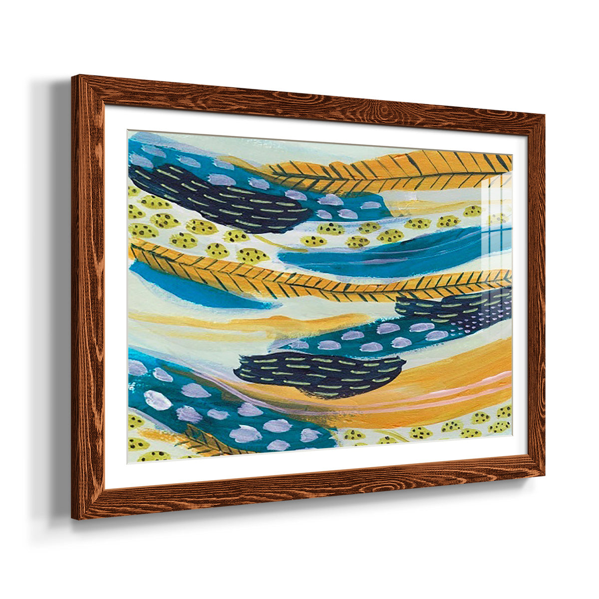 Feathery III-Premium Framed Print - Ready to Hang