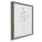 Botanical Gesture V - Barnwood Framed Canvas Print