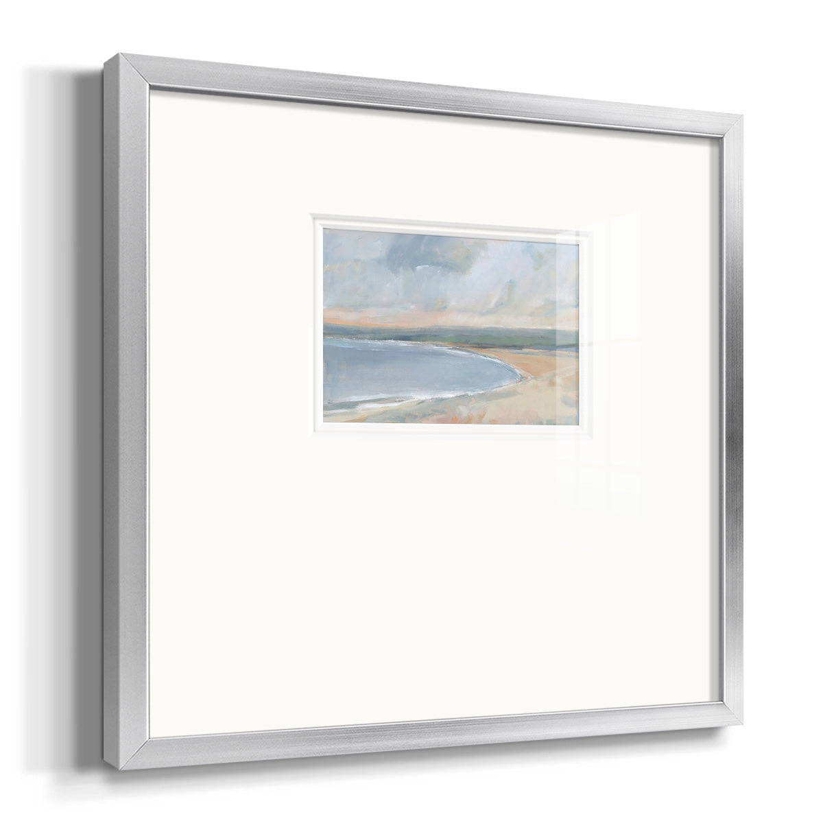 Coastal Study II Premium Framed Print Double Matboard