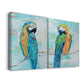 Island Parrot I Premium Gallery Wrapped Canvas - Ready to Hang