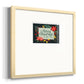 Bright Christmas Night  I Premium Framed Print Double Matboard