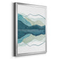 Icicle Range I - Modern Framed Canvas Print