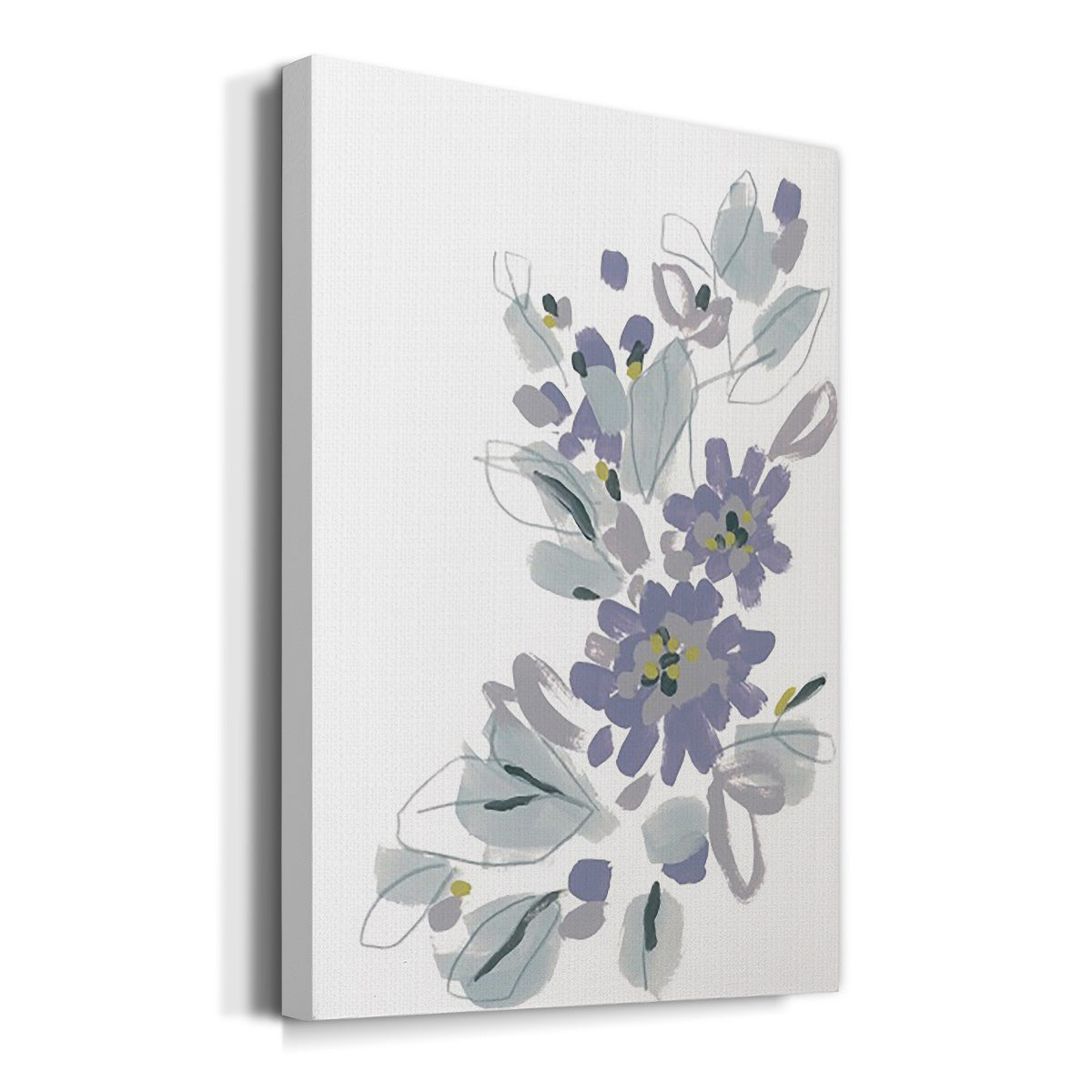 Periwinkle Patch II - Canvas Art Print