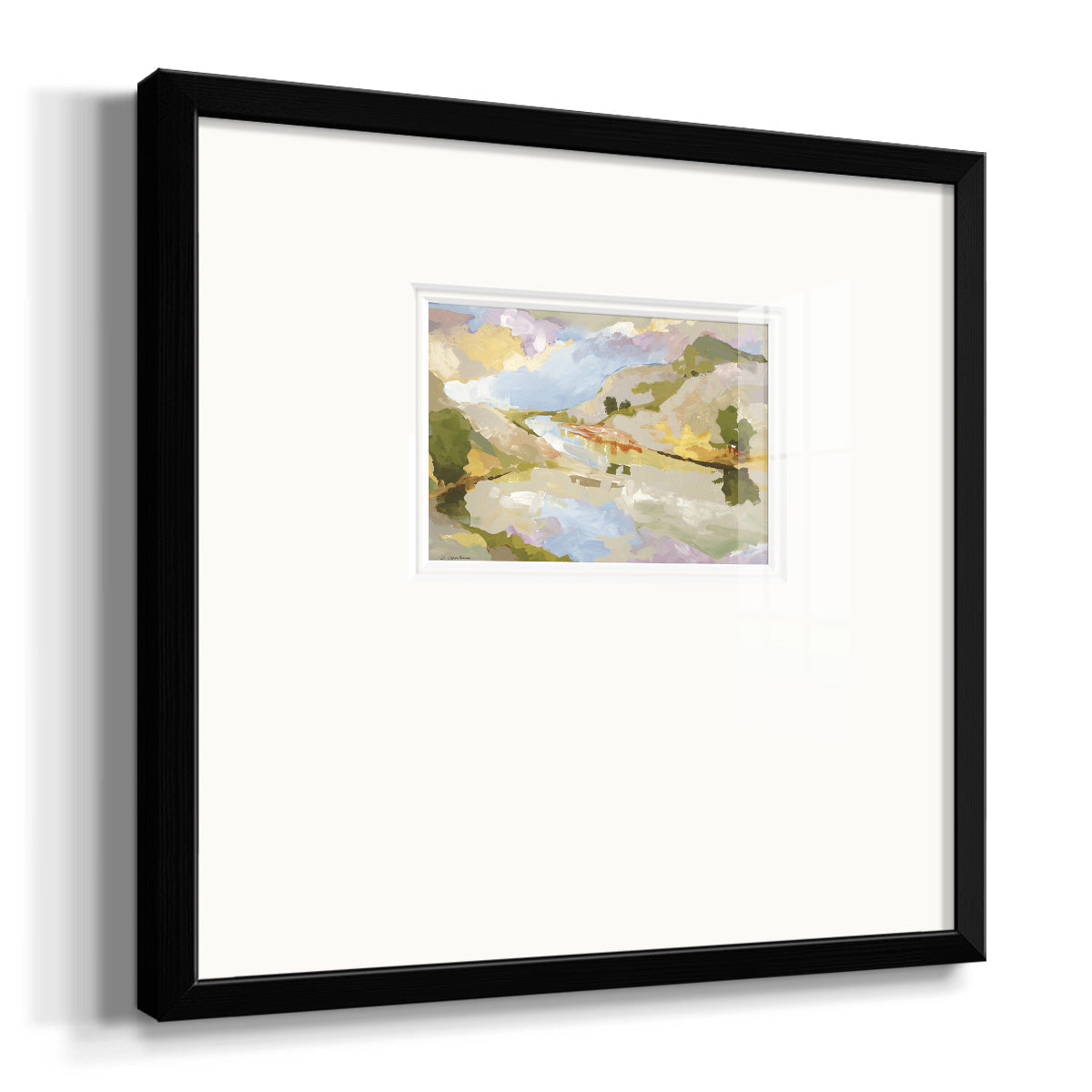 Uplands II Premium Framed Print Double Matboard