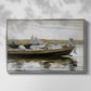 Boys in a Dory, 1873 - Floater Framed Canvas Print