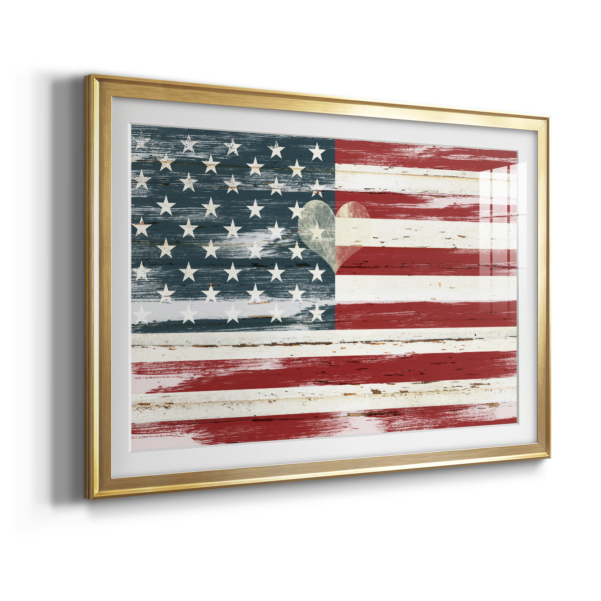 Heart of America Premium Framed Print - Ready to Hang