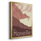 French Coast I - Modern Framed Canvas Print