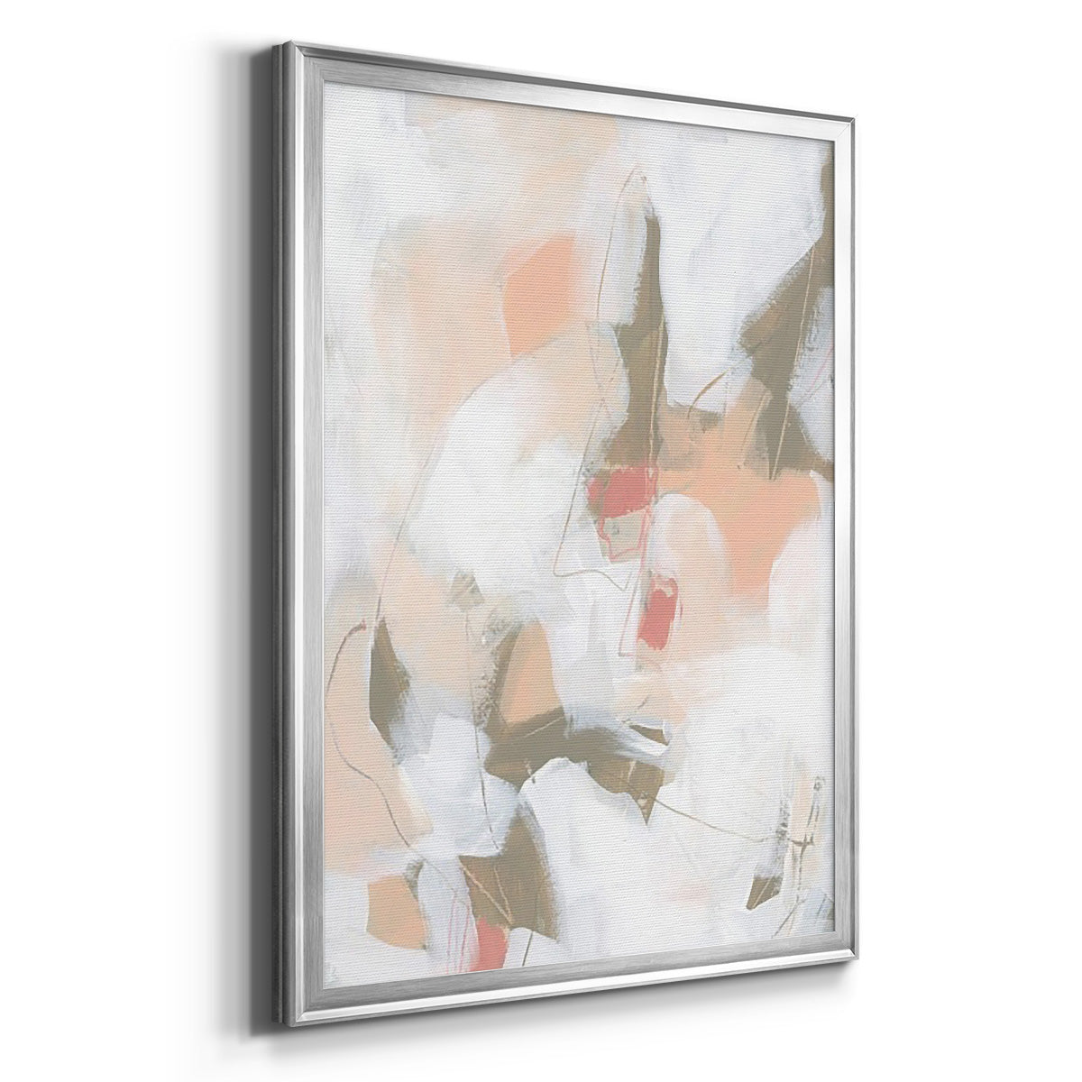 Sand Story I - Modern Framed Canvas Print