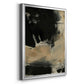 Baked Paintstrokes VI - Modern Framed Canvas Print
