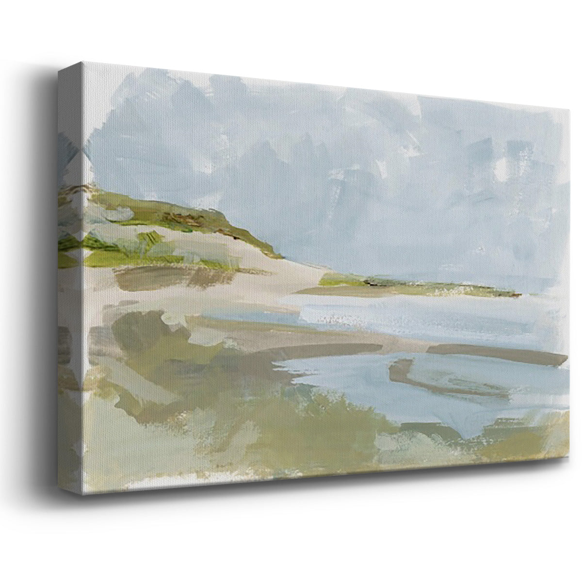 Sea Cove Impression II Premium Gallery Wrapped Canvas - Ready to Hang