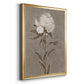 Pretty As A Peony II - Modern Framed Canvas Print