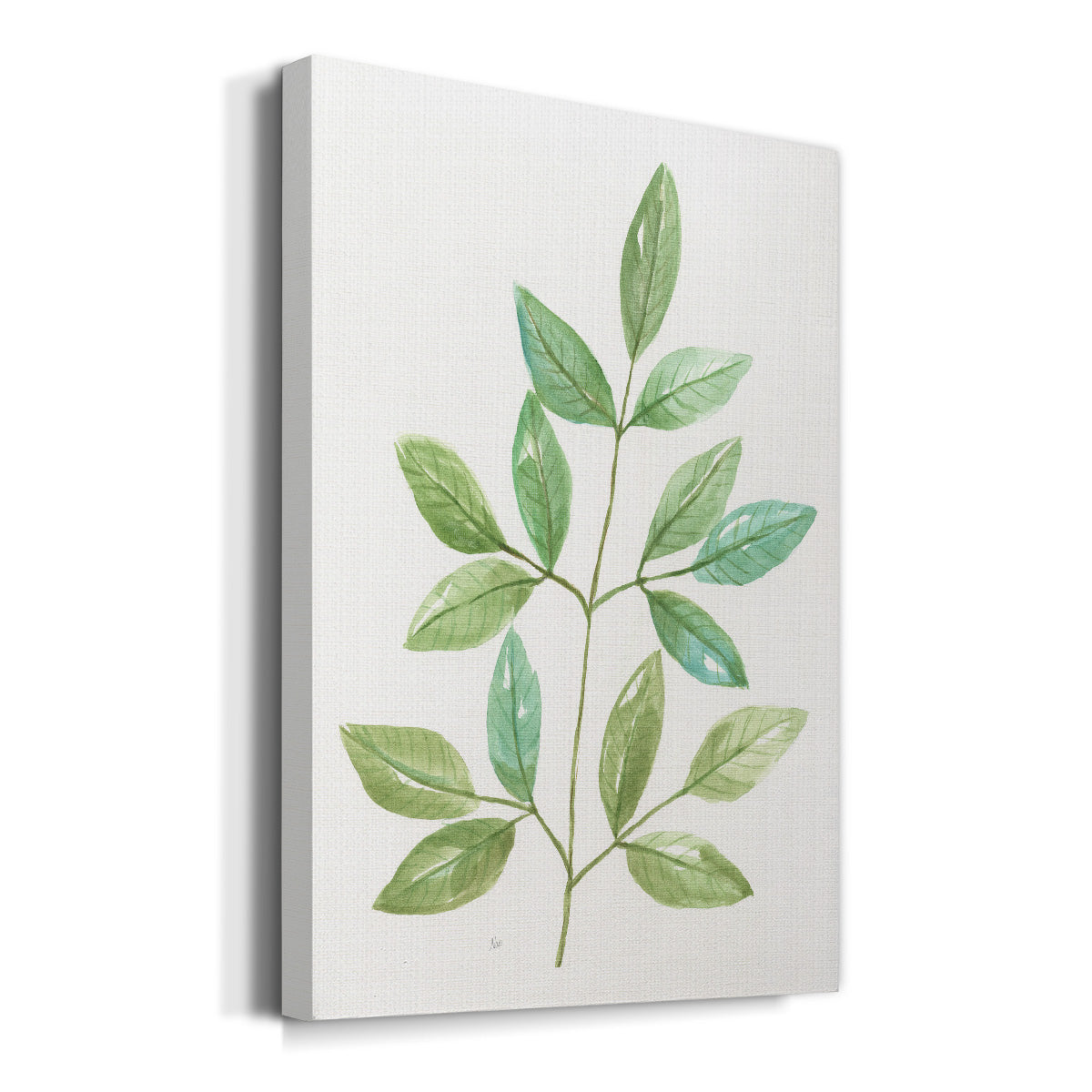 Spring Greens III Premium Gallery Wrapped Canvas - Ready to Hang