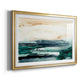 Sea Foam Flow II - Modern Framed Art Print