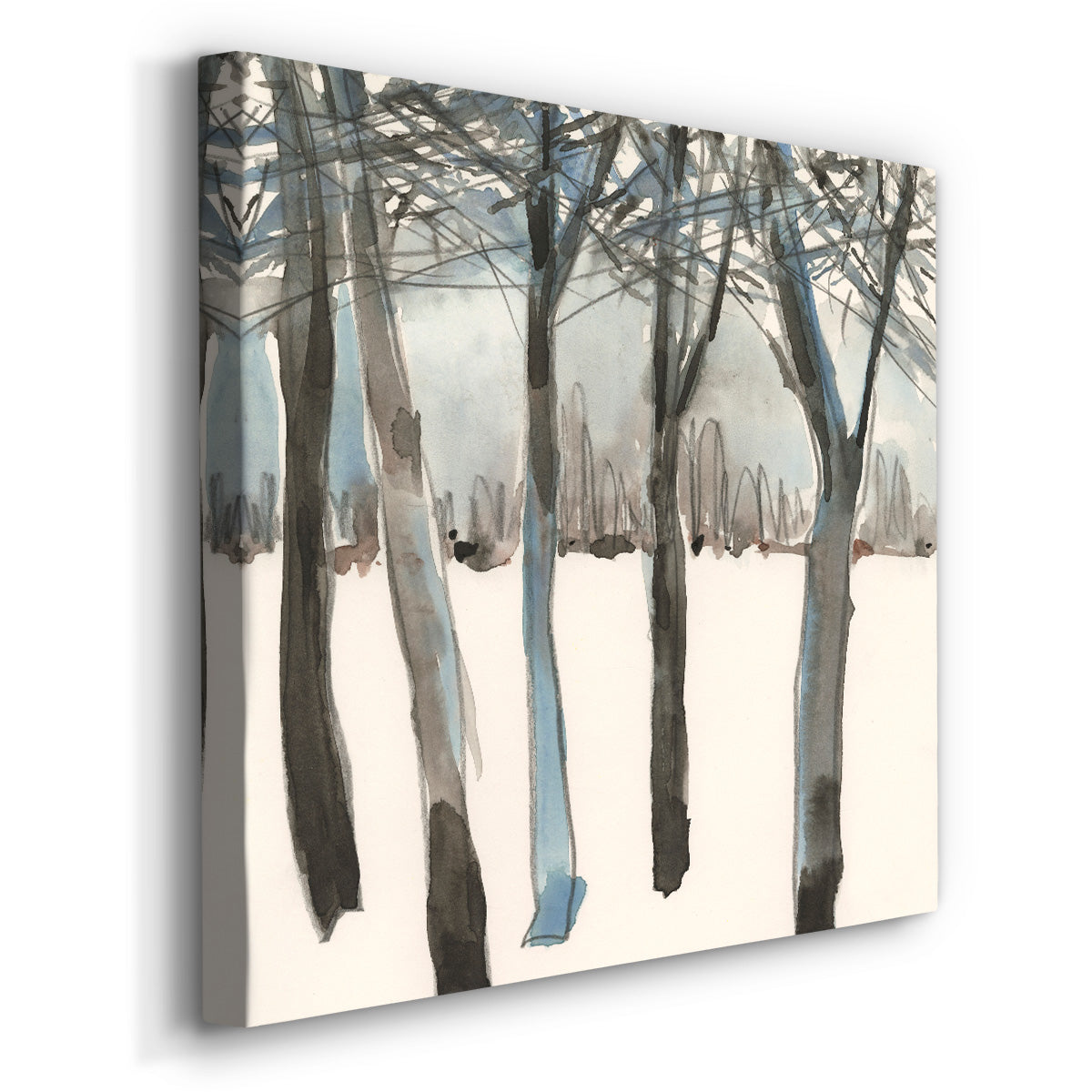 Winter Treeline I-Premium Gallery Wrapped Canvas - Ready to Hang