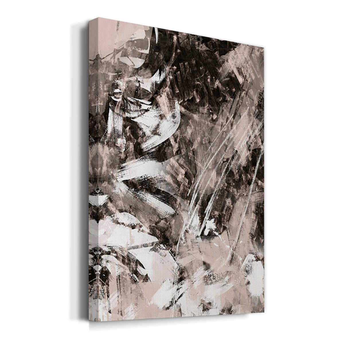 Blush Blackboard II - Canvas Art Print