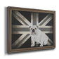 Best of British B&W Premium Framed Canvas- Ready to Hang