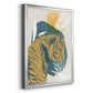 Jungle Cat I - Modern Framed Canvas Print