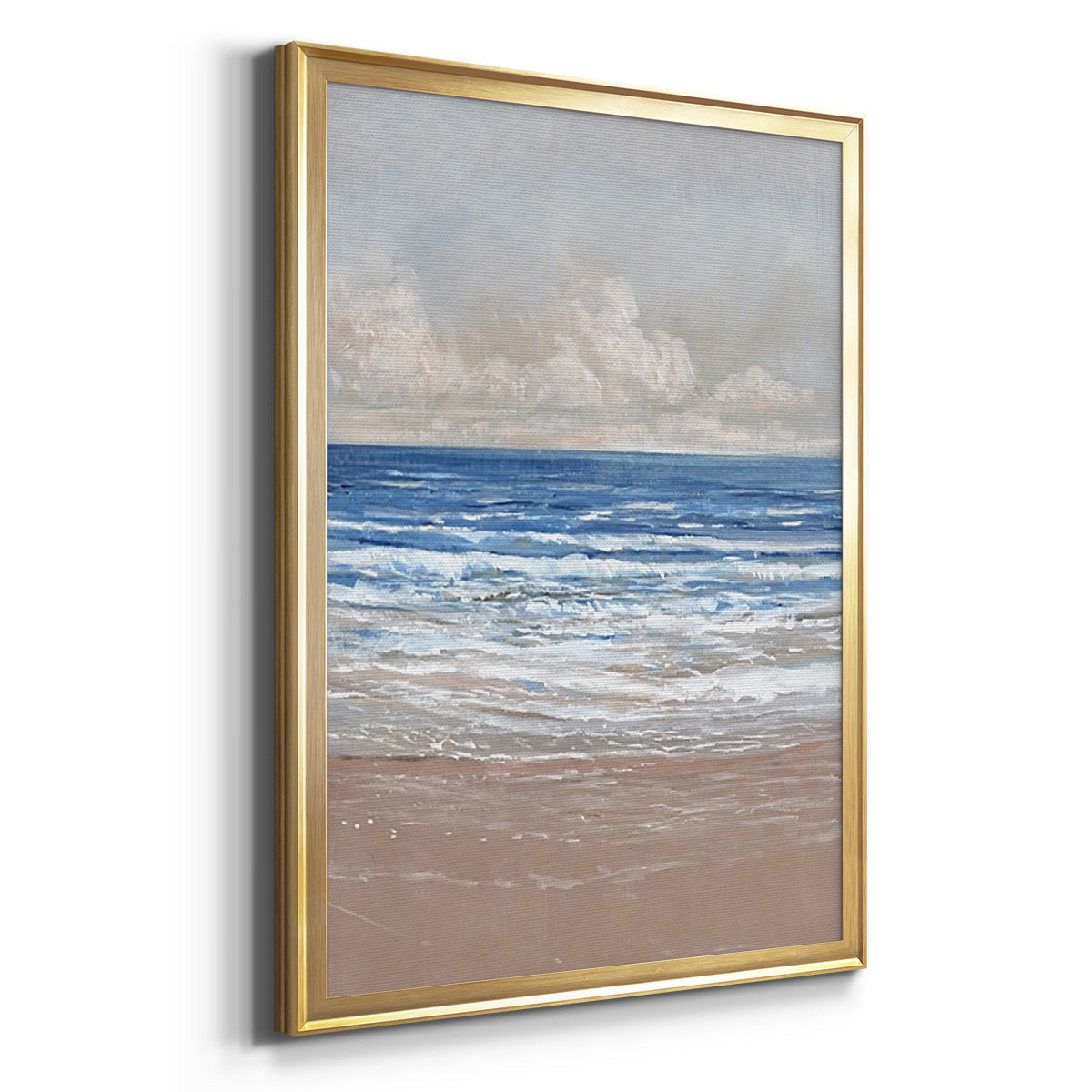 Stress-Free II - Modern Framed Canvas Print