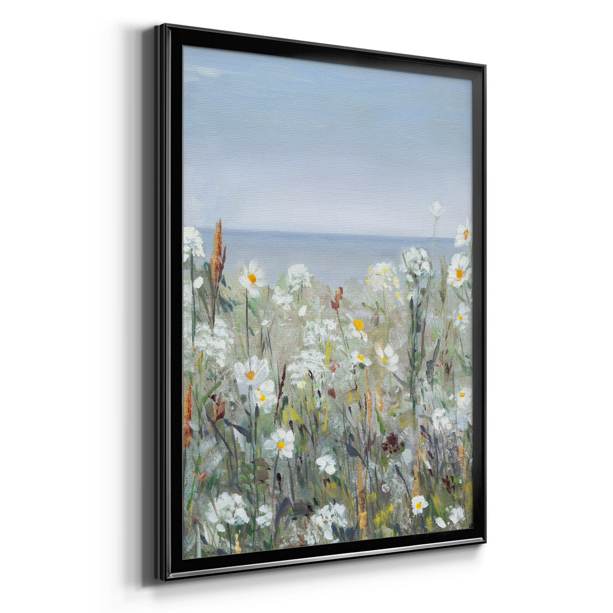 Wild Sea Breeze I - Modern Framed Canvas Print