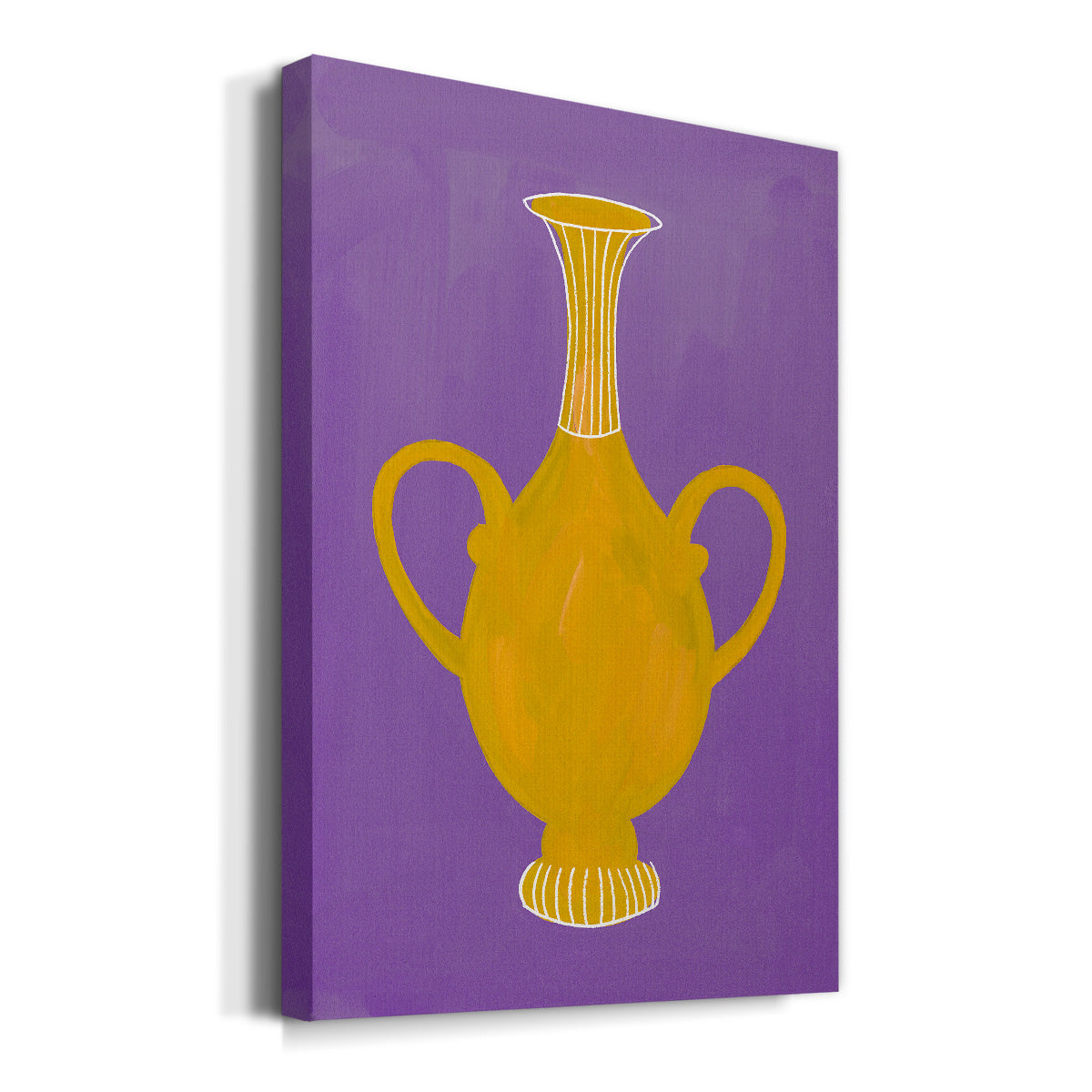 Neon Vase II Premium Gallery Wrapped Canvas - Ready to Hang