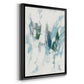Ice Cavern I - Modern Framed Canvas Print