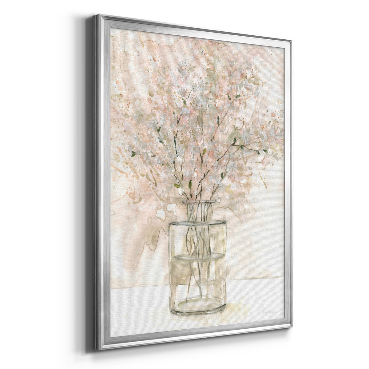 Delicate Arrangement I - Modern Framed Canvas Print