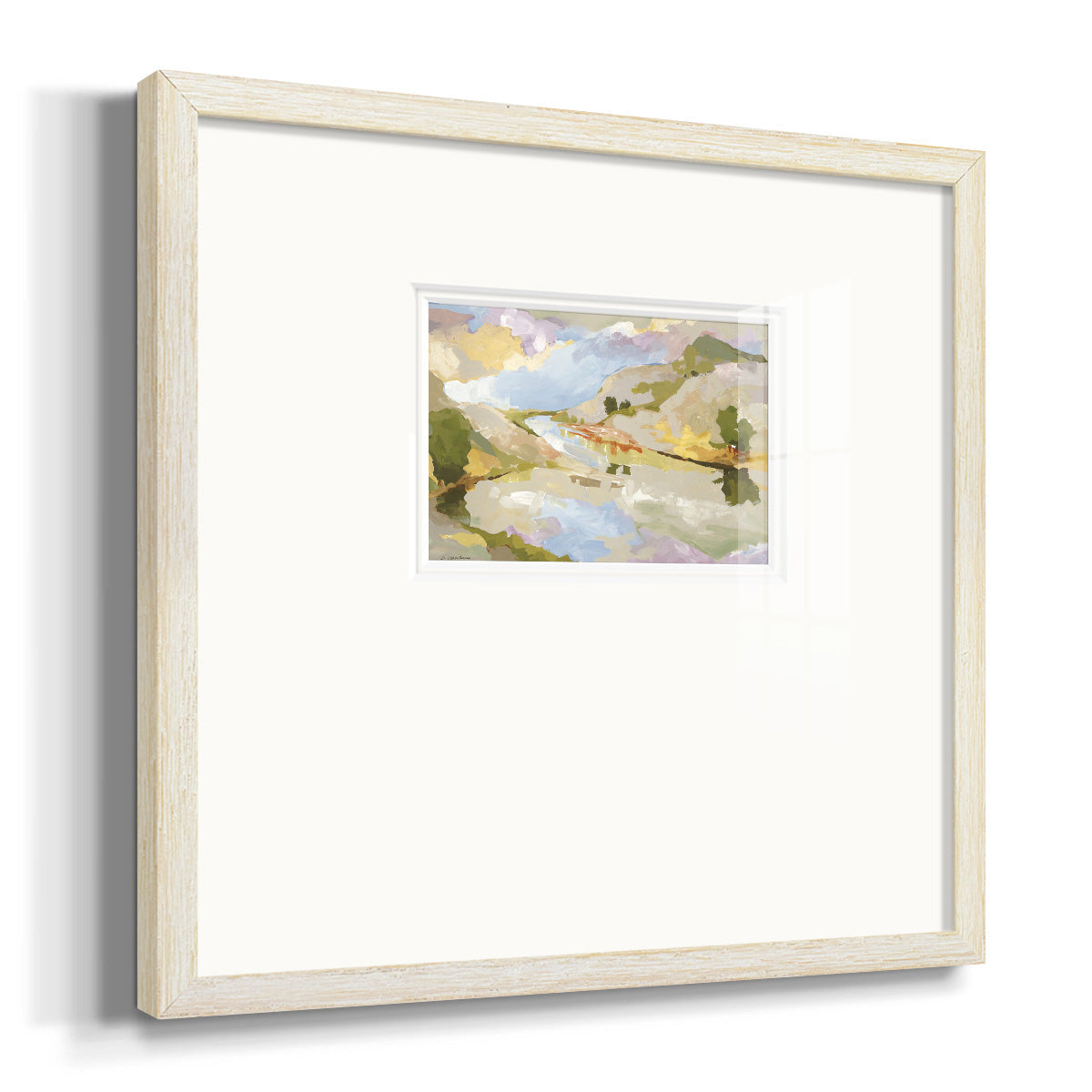 Uplands II- Premium Framed Print Double Matboard