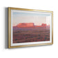 Red Rocks at Dusk I - Modern Framed Art Print