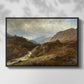 Mountain Landscape, 1864 - Floater Framed Canvas Print