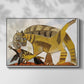 Cat Eating a Bird, 1939 - Floater Framed Canvas Print