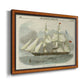 Antique Clipper Ship III Premium Framed Canvas- Ready to Hang