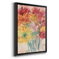 Floral Treats I - Modern Framed Canvas Print