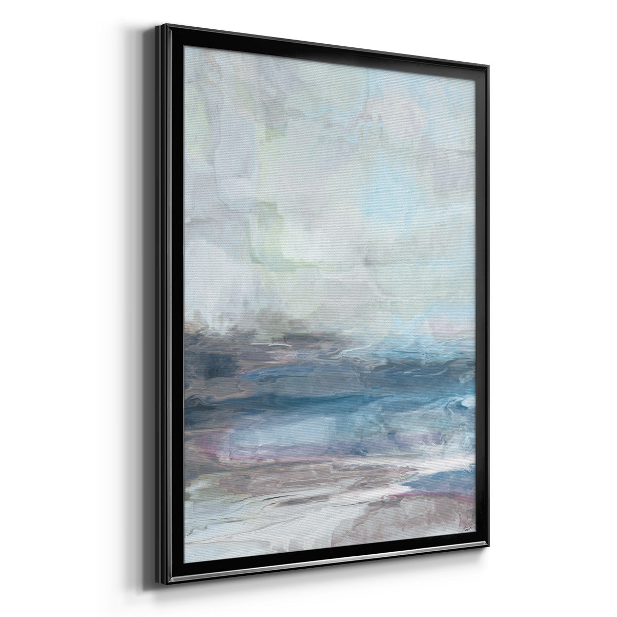 Valle Azzurra - Modern Framed Canvas Print