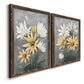 Summer Daisies I - Barnwood Framed Canvas Set