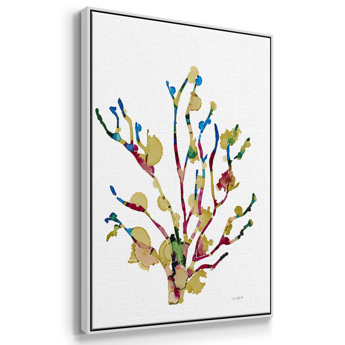 Sea Coral III Framed Premium Gallery Wrapped Canvas - Ready to Hang