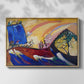 Painting with Troika, 1911 - Floater Framed Canvas Print