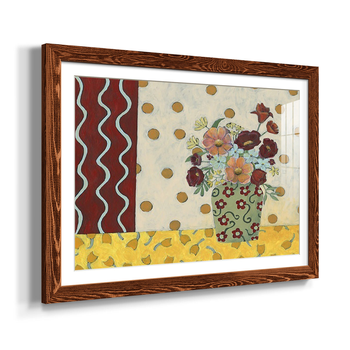 Flowerscape II-Premium Framed Print - Ready to Hang