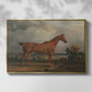Hunter in a Landscape, 1810 - Floater Framed Canvas Print
