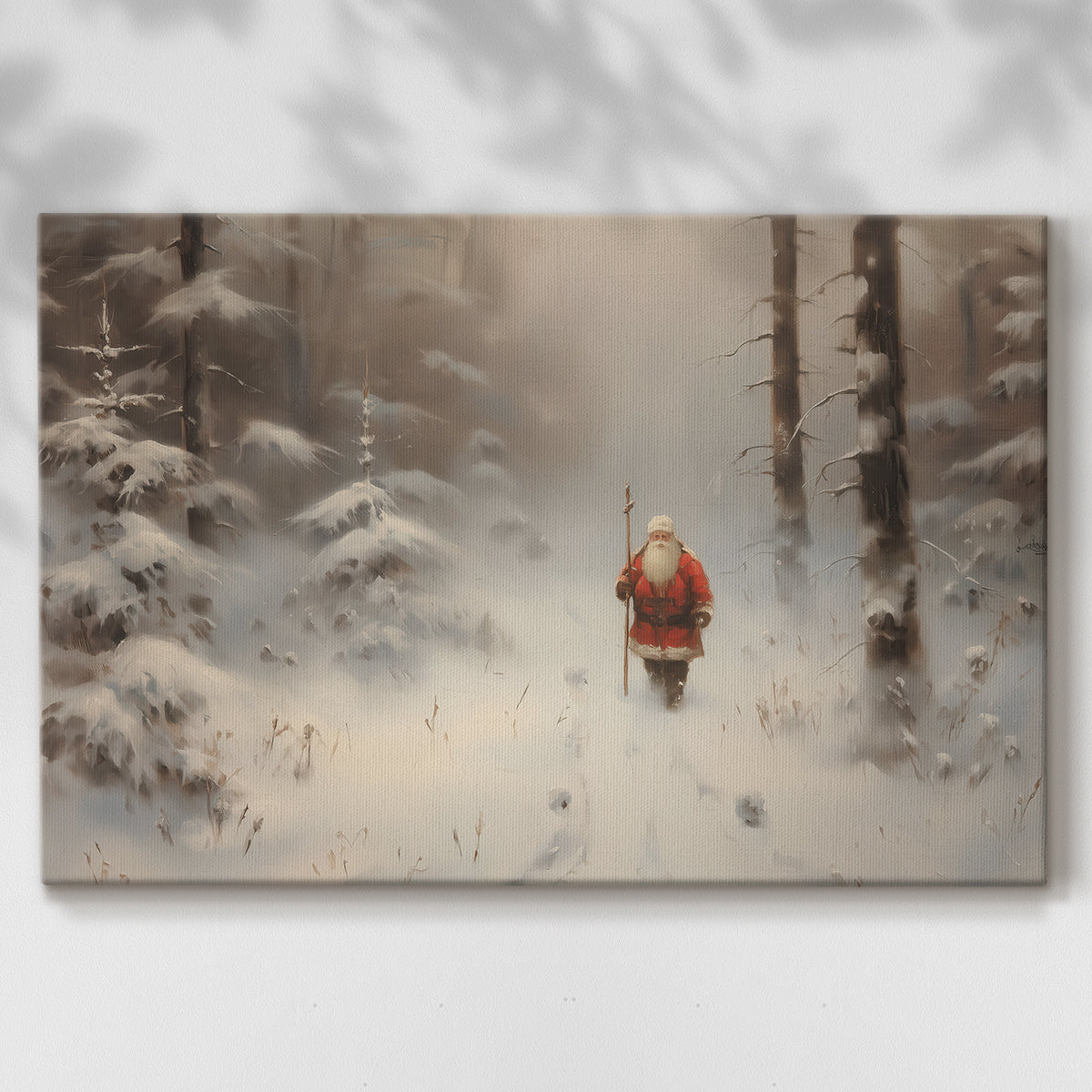 Sugar Pines Carol - Canvas Art Print