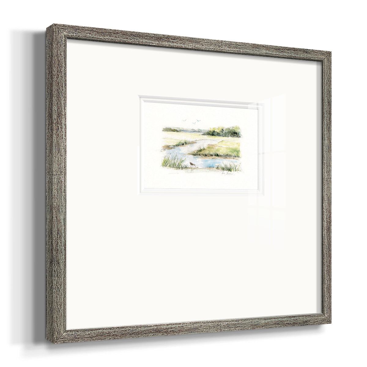 Early Morning II Premium Framed Print Double Matboard