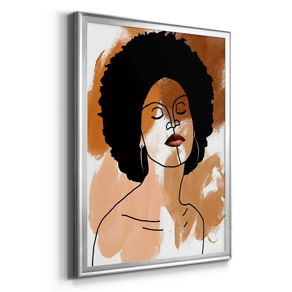 Phenomal Women I - Modern Framed Canvas Print