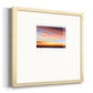 Ignited Dusk III Premium Framed Print Double Matboard